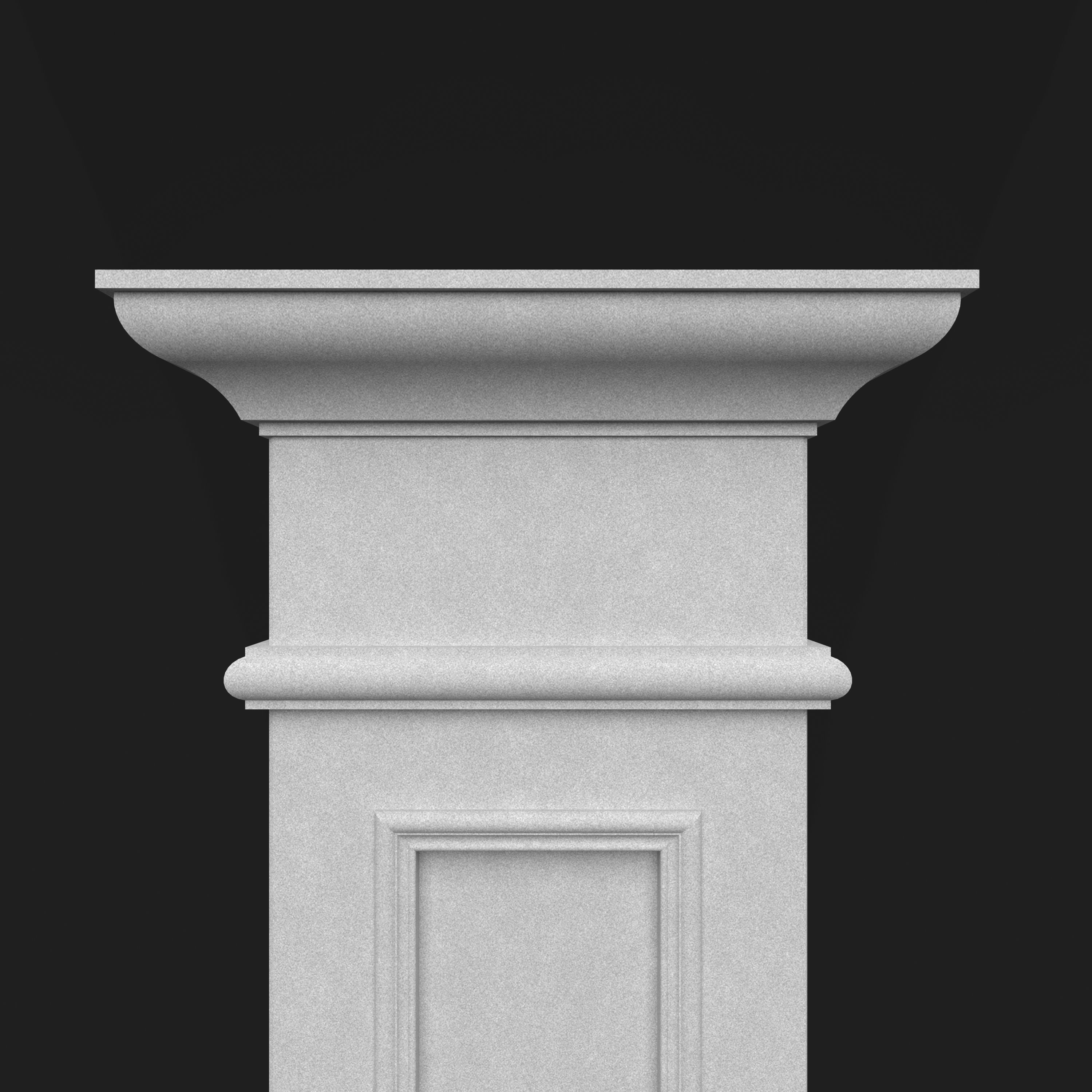 Column Decorative 22 3D model_6