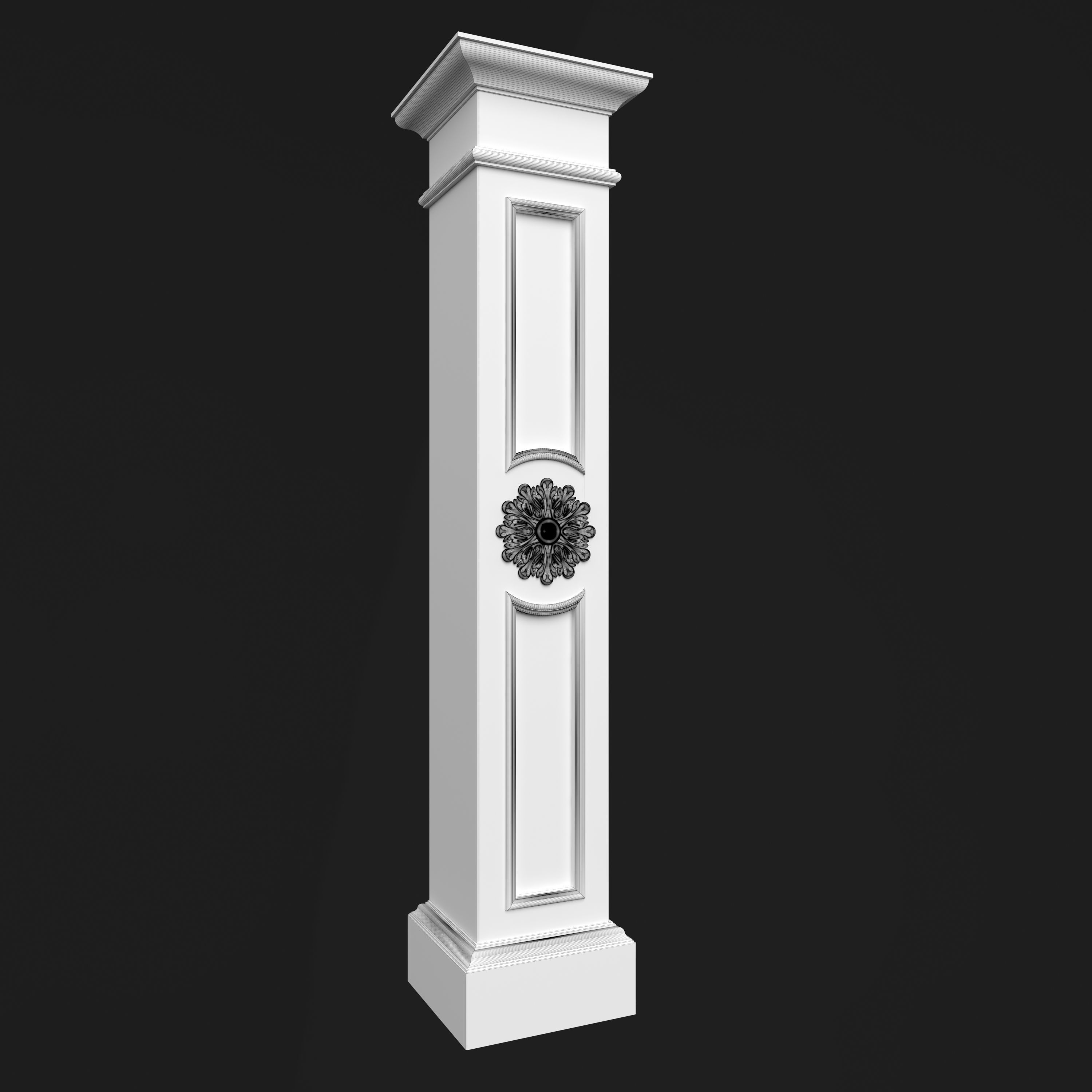Column Decorative 22 3D model_1