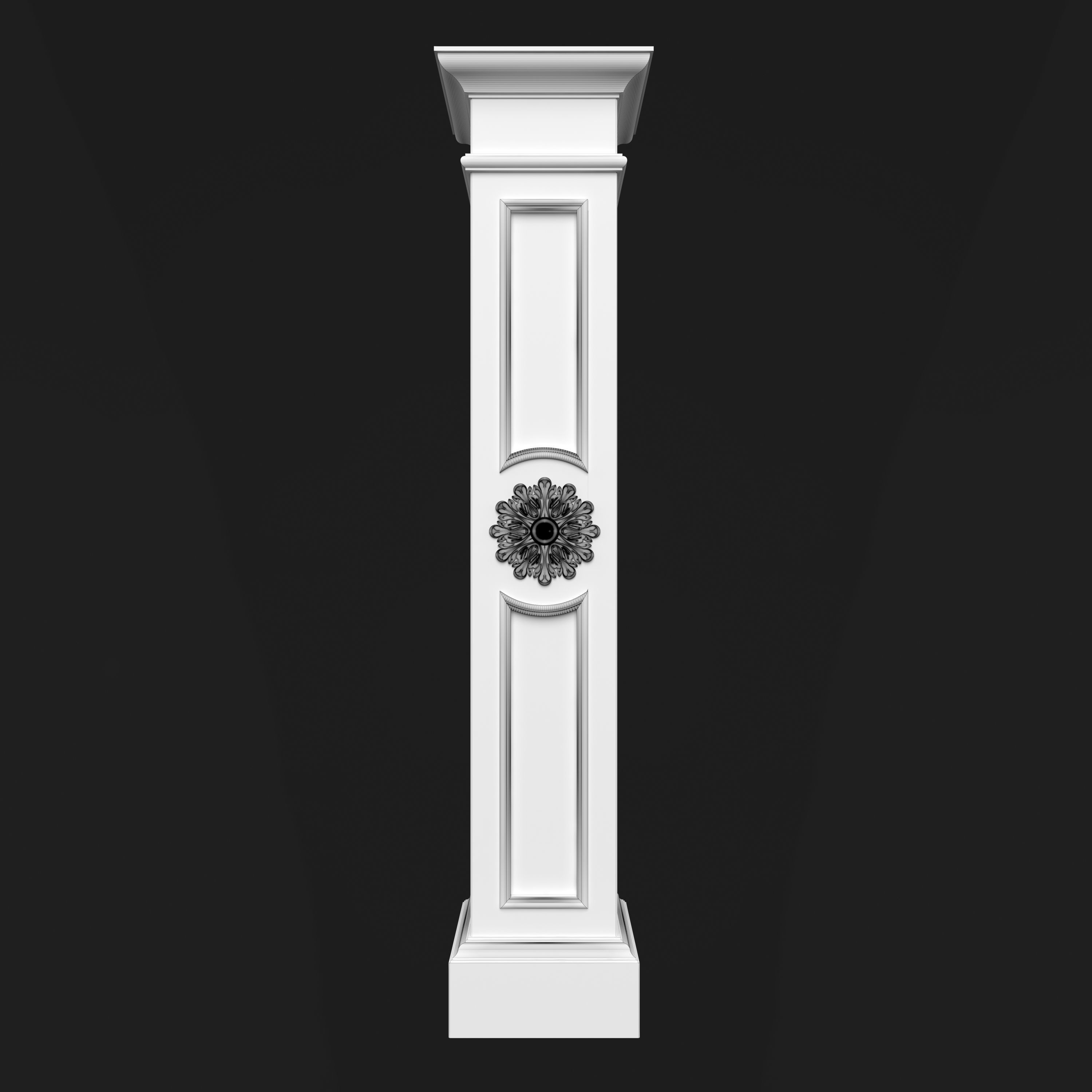 Column Decorative 22 3D model_5
