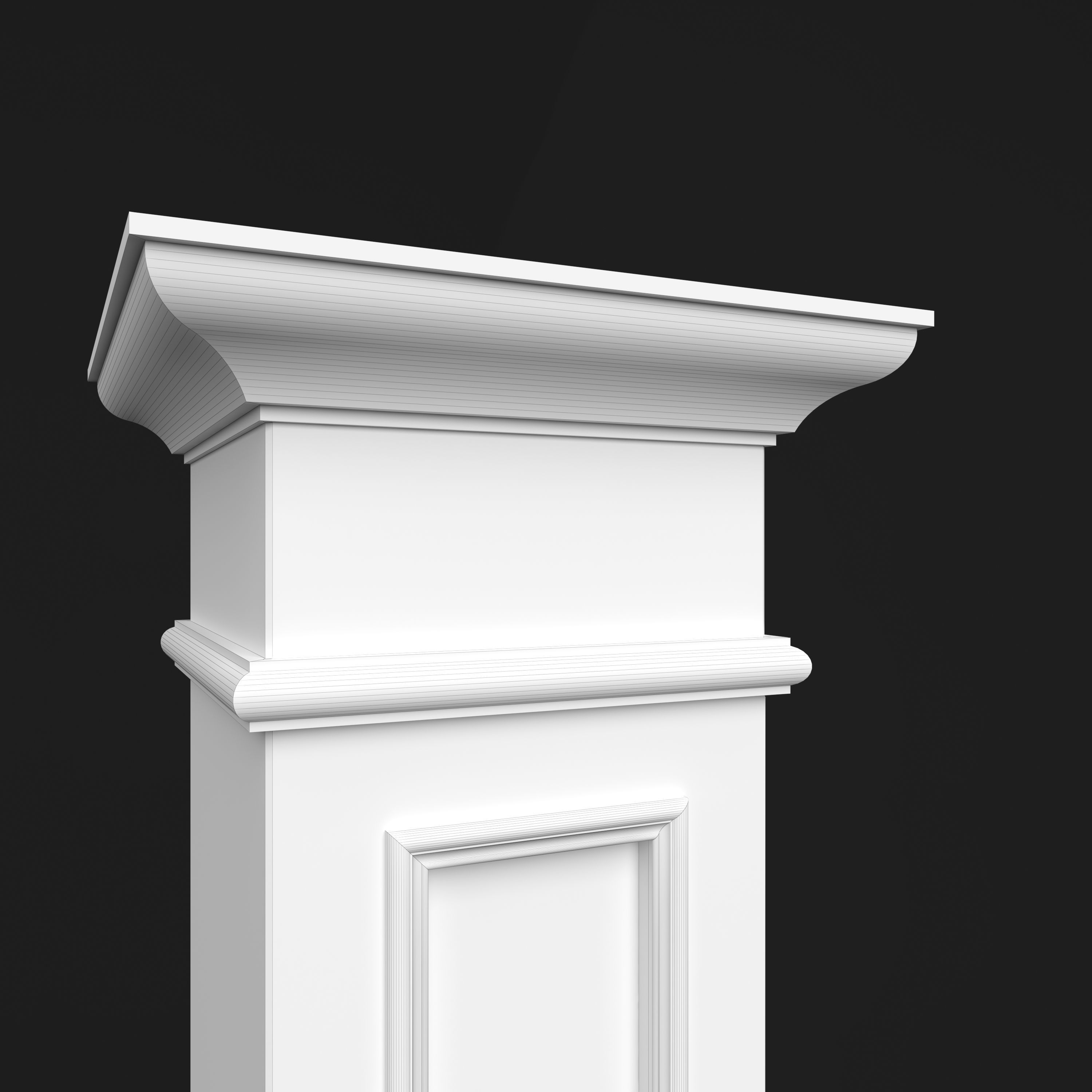 Column Decorative 22 3D model_3