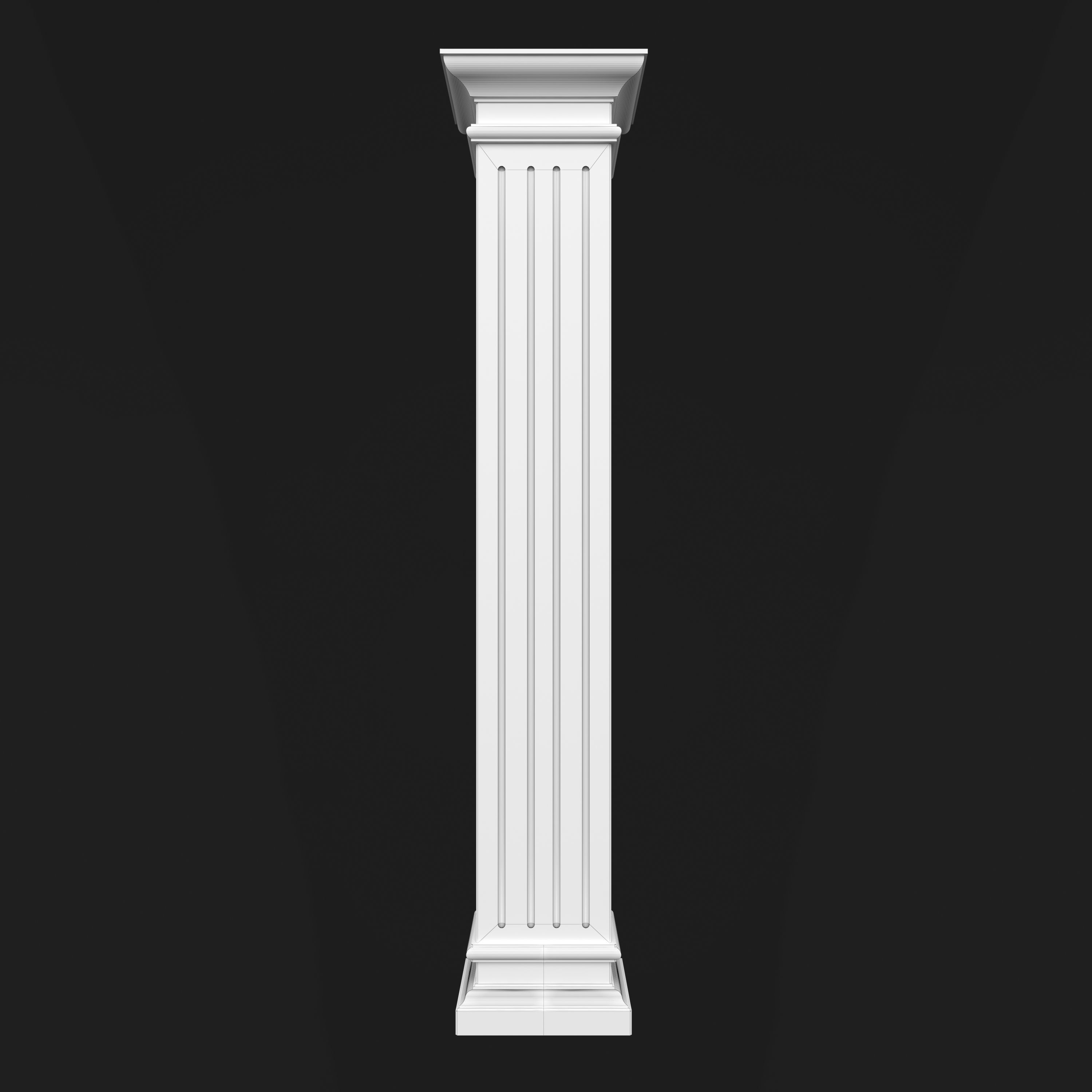 Column Decorative 23 3D model_5
