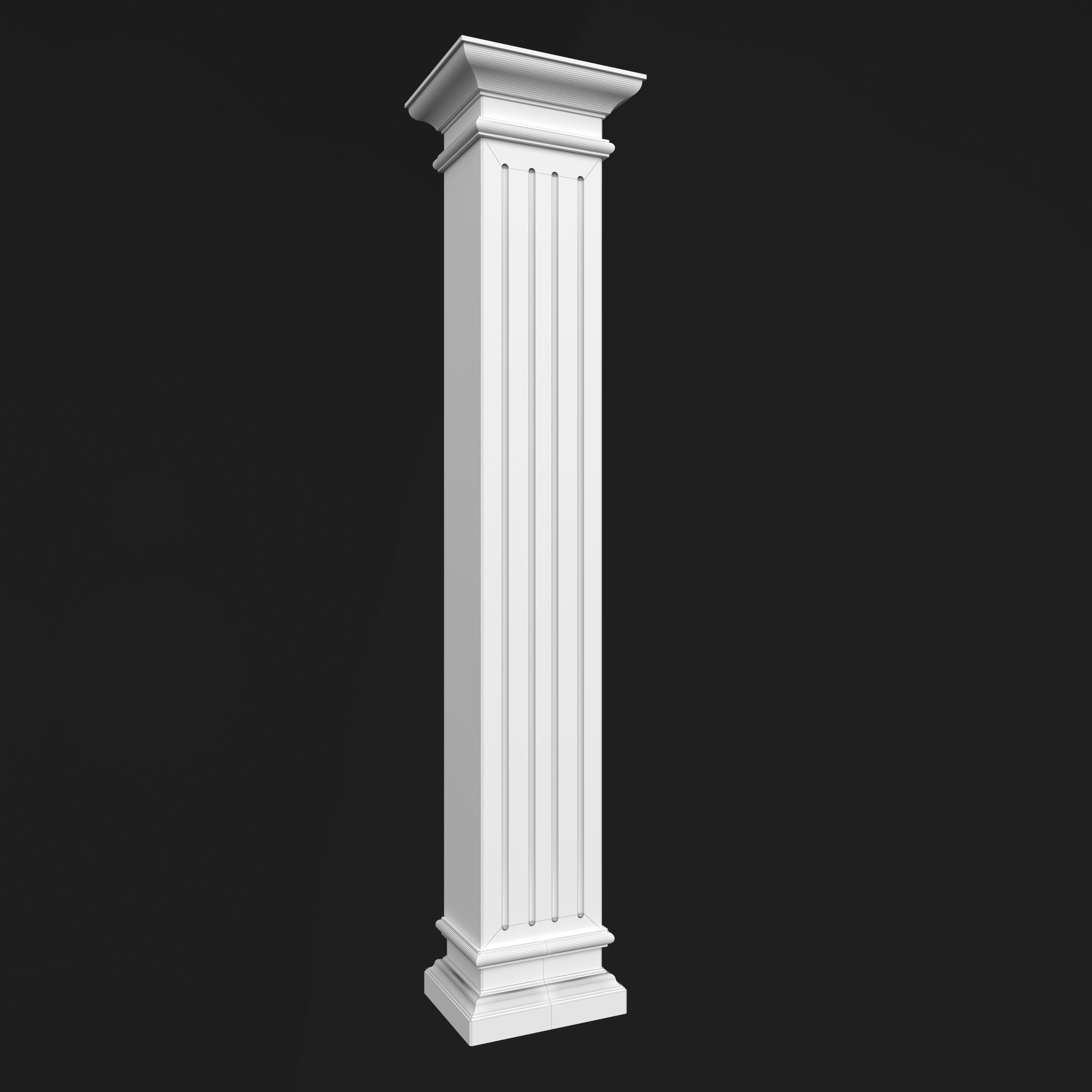 Column Decorative 23 3D model_1
