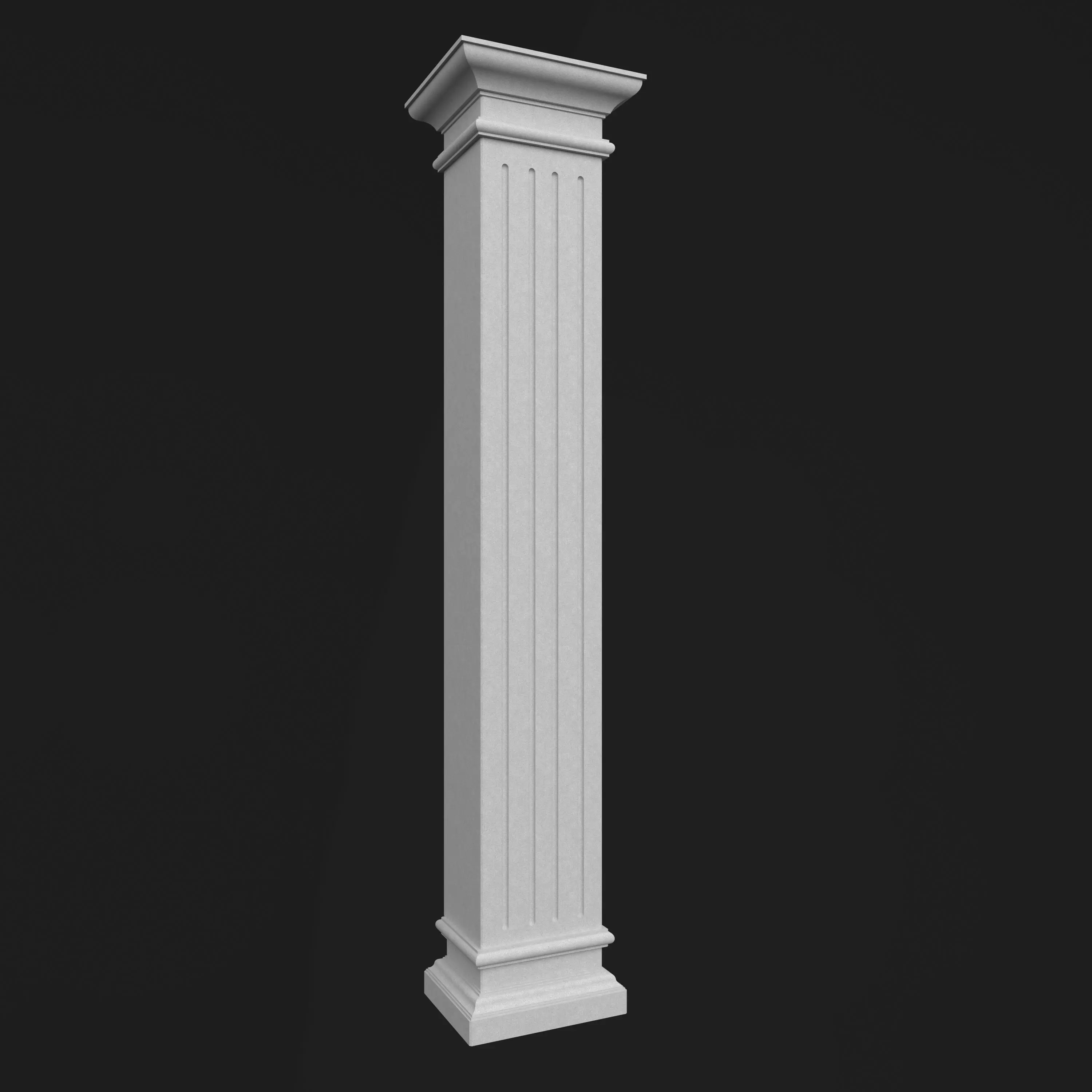 Column Decorative 23 3D model_0