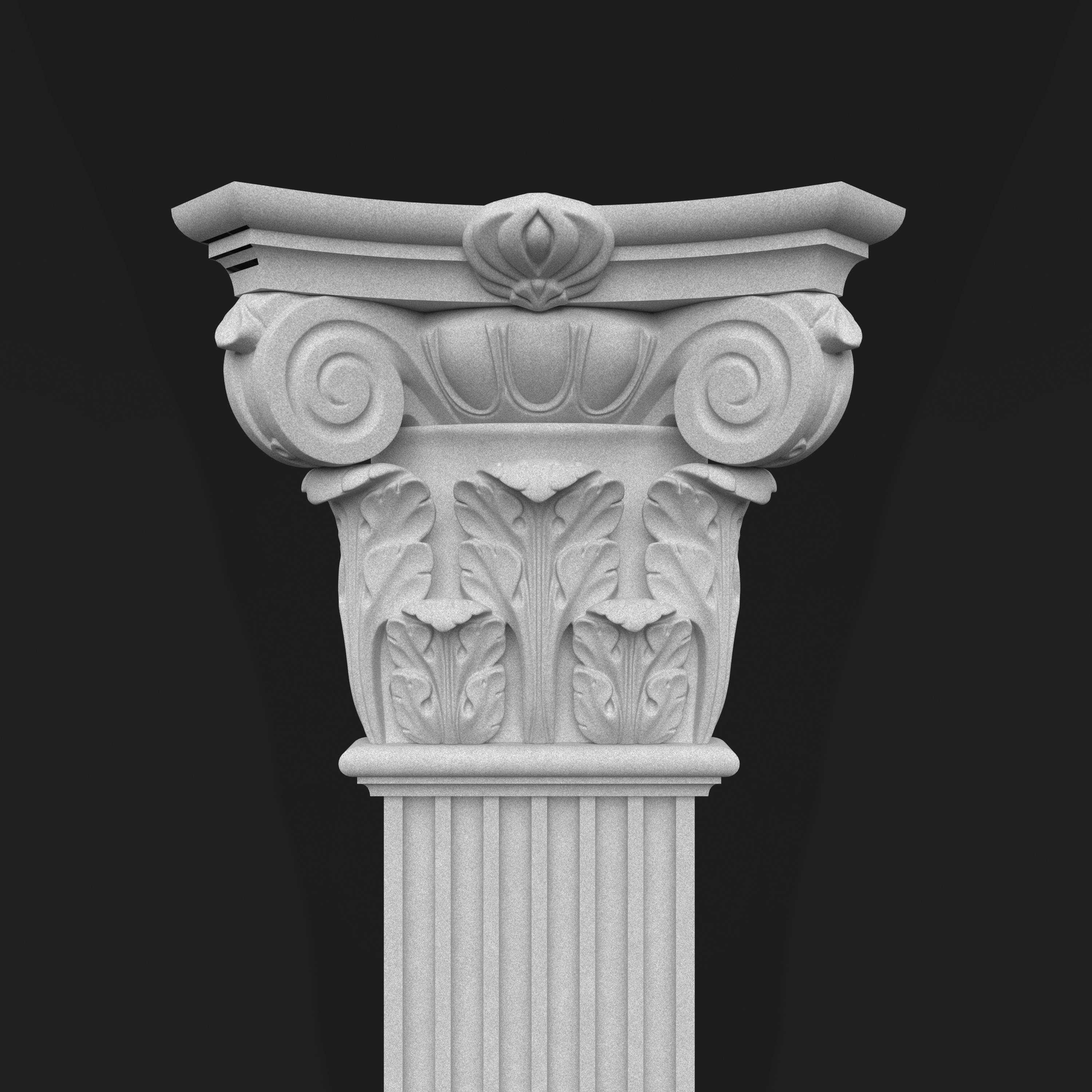 Column Decorative 24 3D model_6