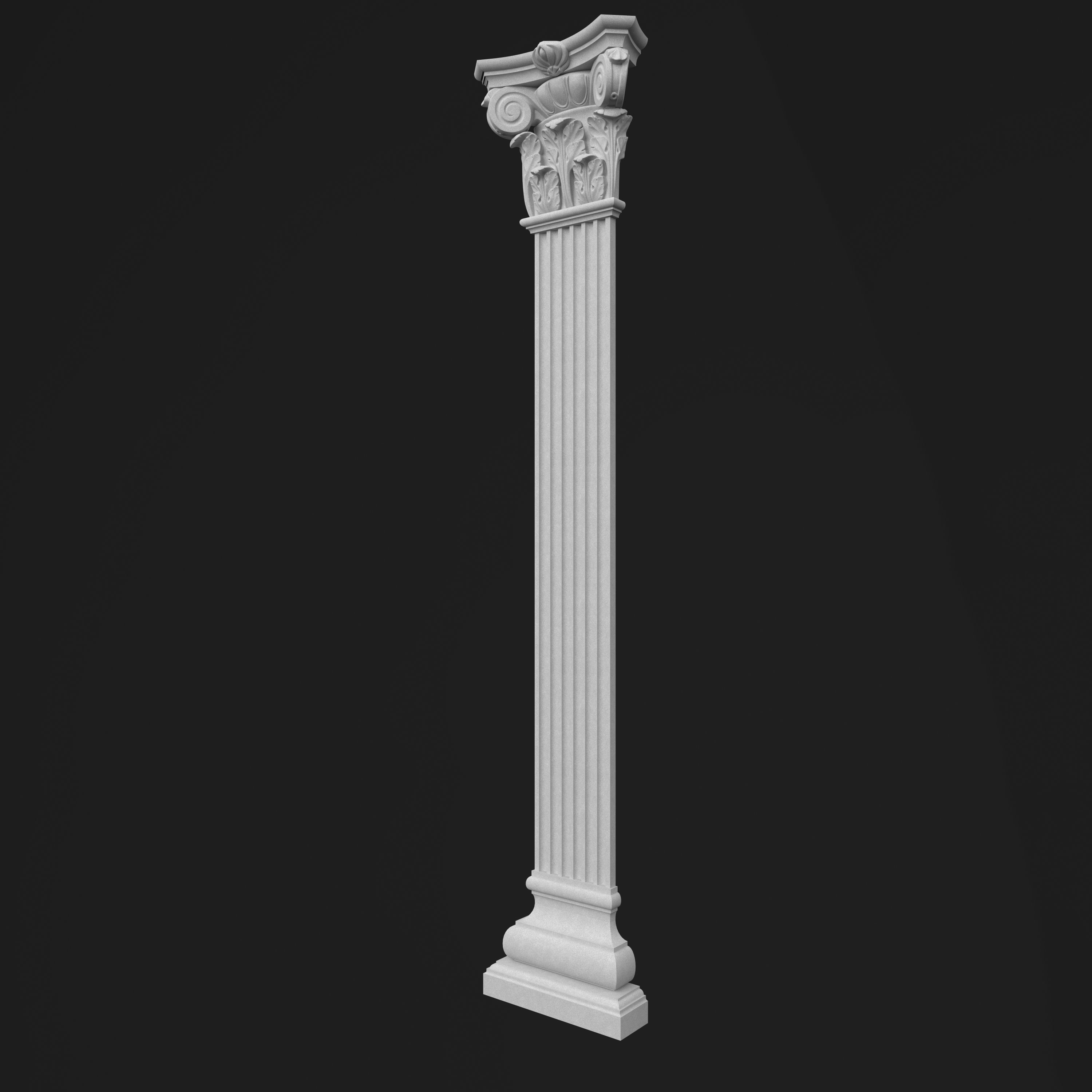 Column Decorative 24 3D model_8