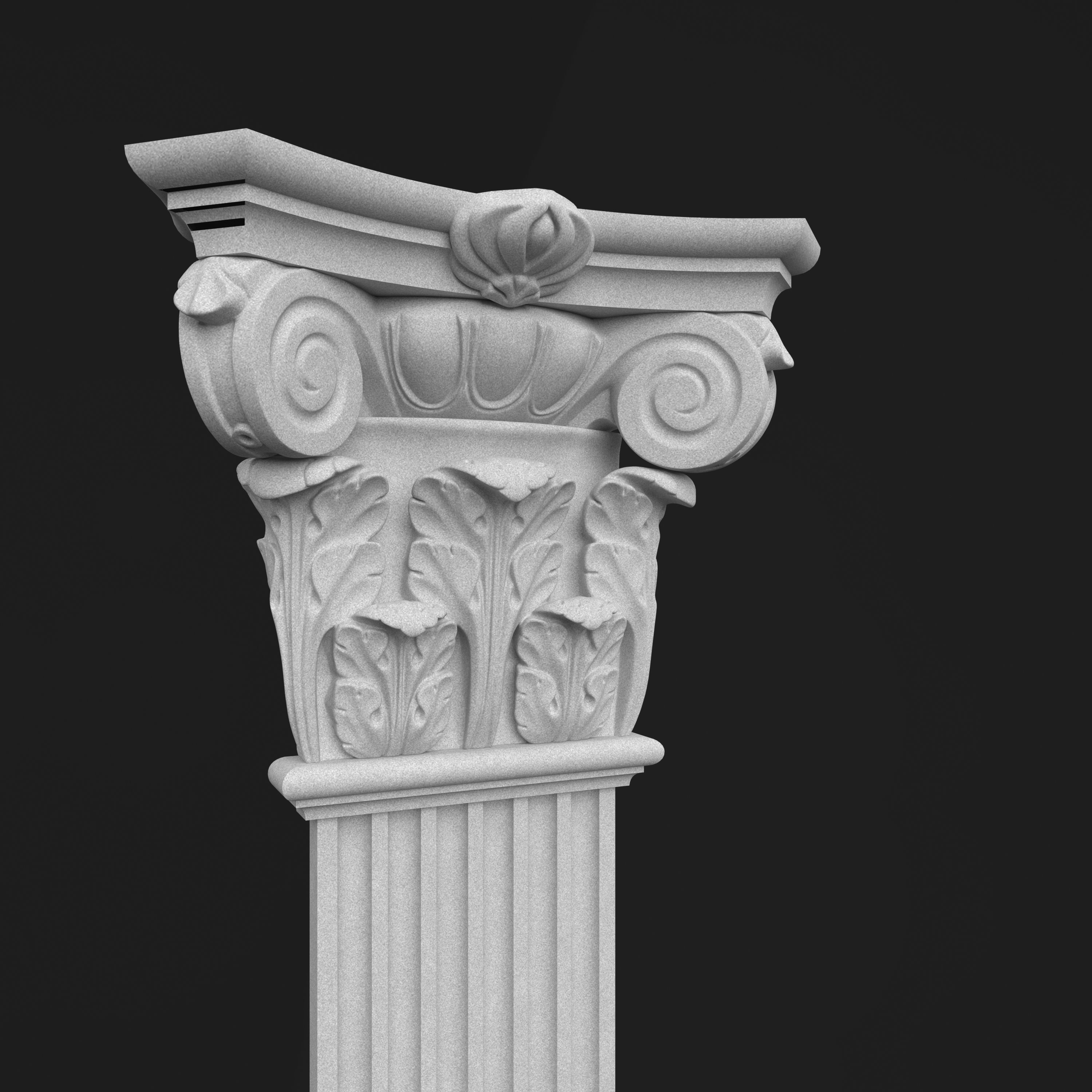 Column Decorative 24 3D model_2