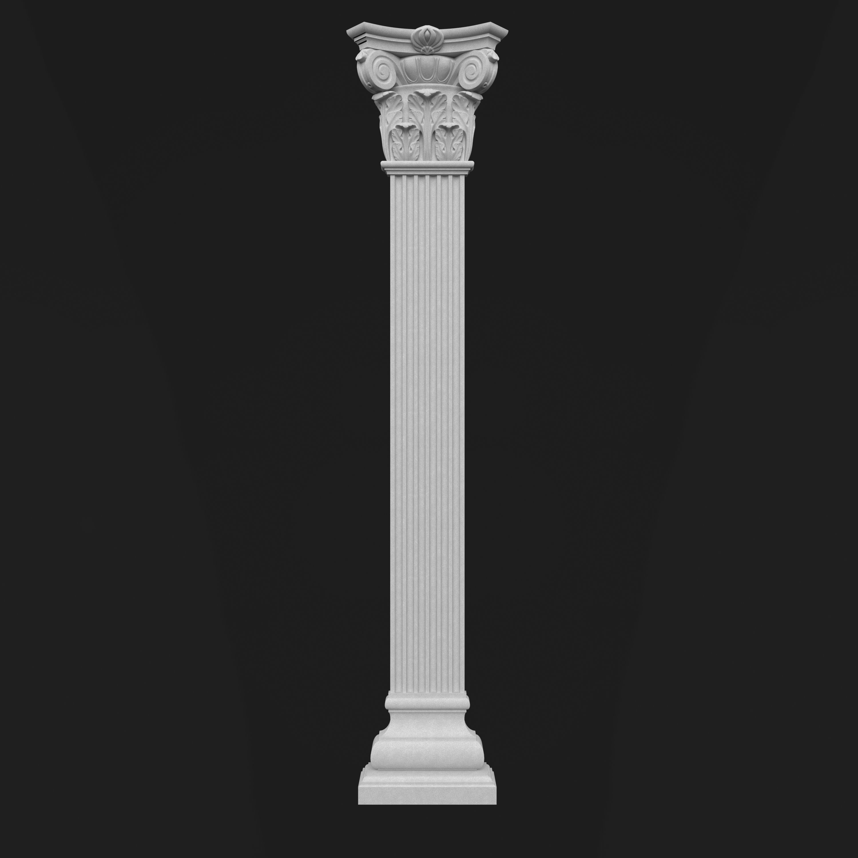 Column Decorative 24 3D model_4