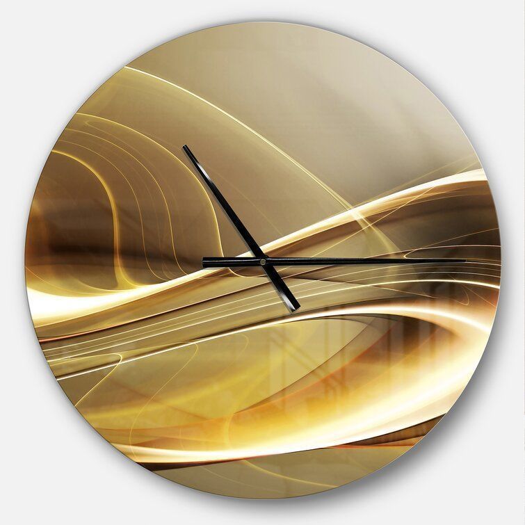 Burnette Elegant Modern Sofa Wall Clock Free 3D model_2