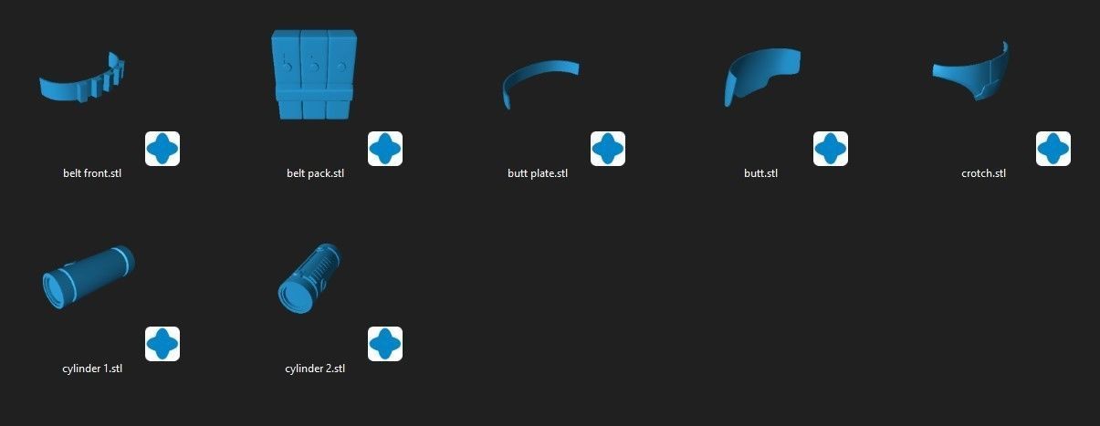 Imperial Navy Commando Full Size Props 3D STL Files 3D print model_6