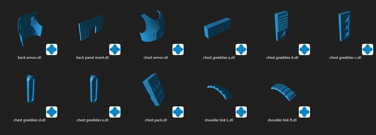 Imperial Navy Commando Full Size Props 3D STL Files 3D print model_5