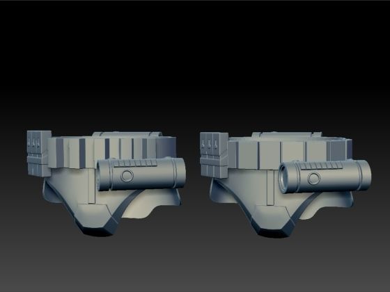 Imperial Navy Commando Full Size Props 3D STL Files 3D print model_3