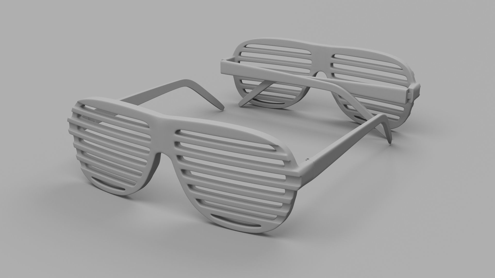 Shutter Shade Sunglass 3D print model_7