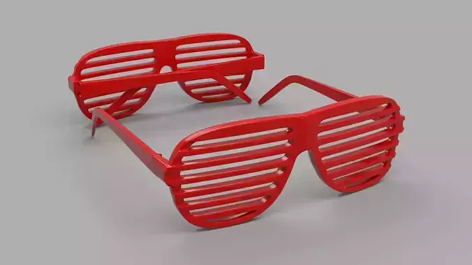 Shutter Shade Sunglass 3D print model