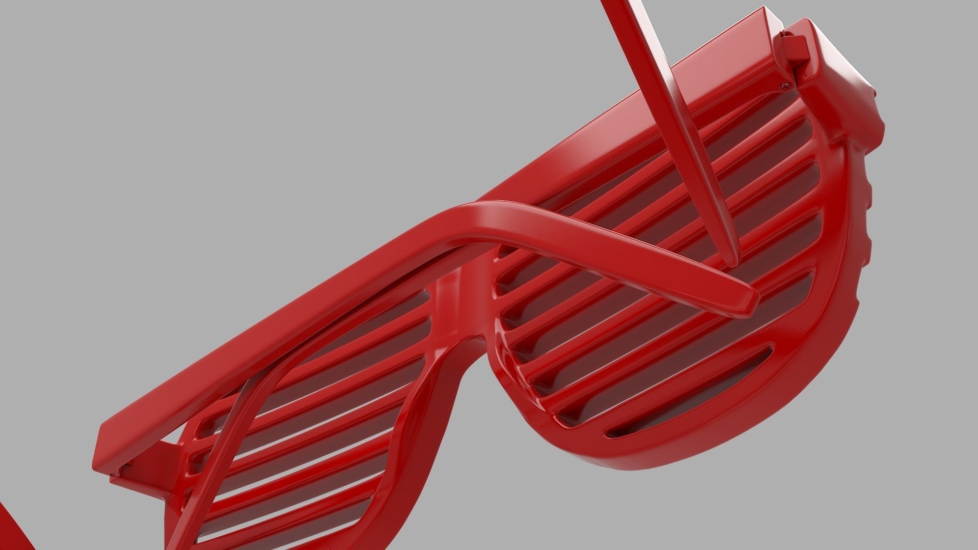 Shutter Shade Sunglass 3D print model_4