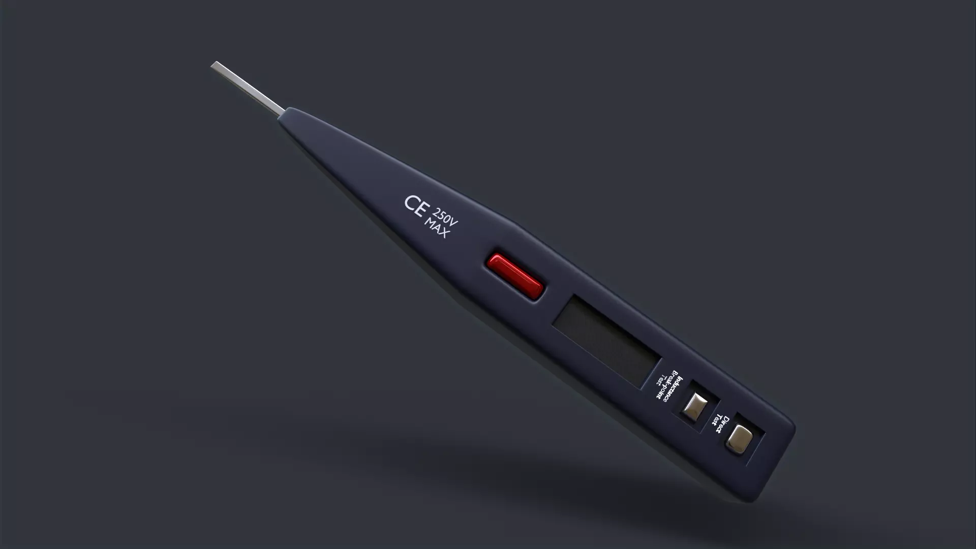 Electric Meter 3D model_0