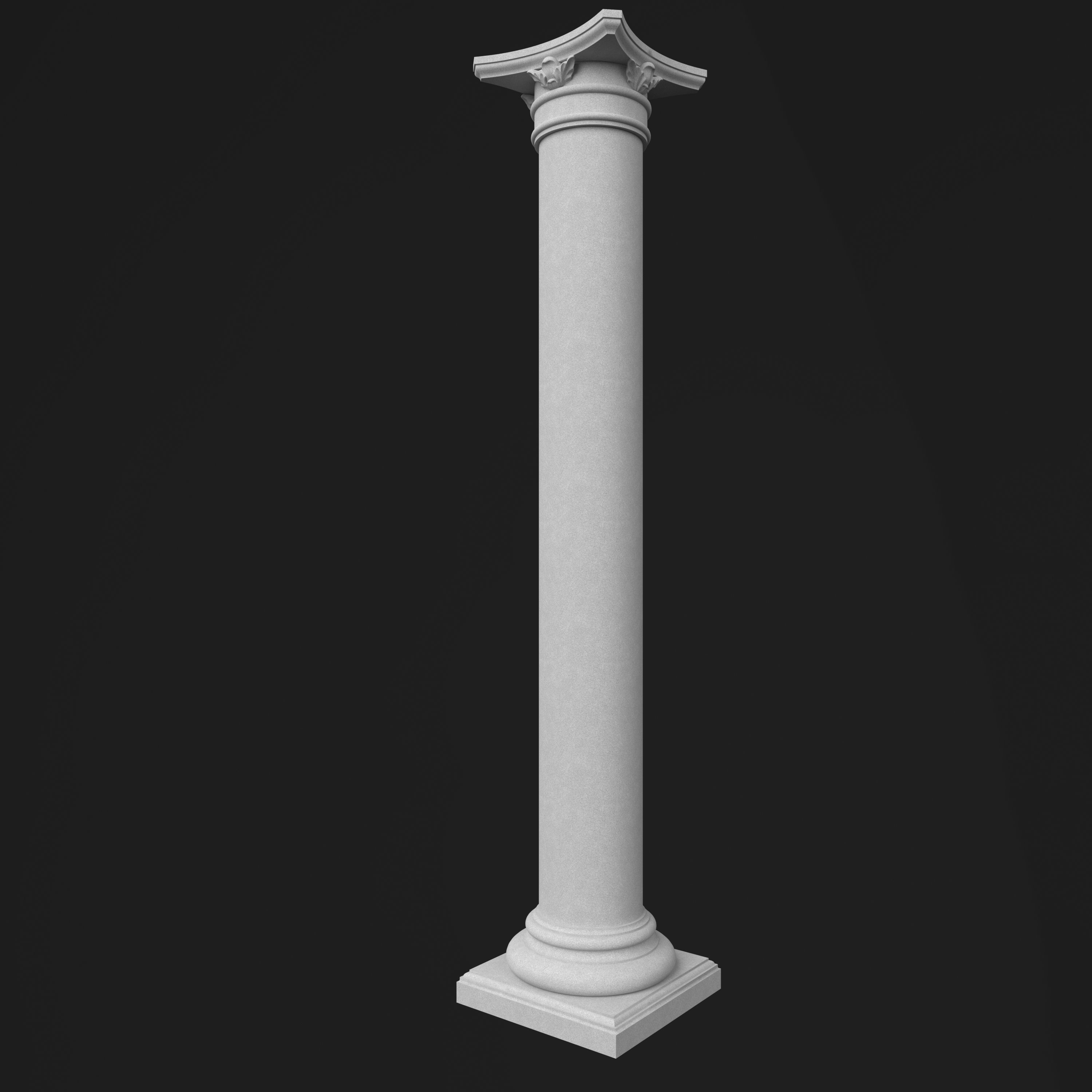 Column Decorative 25 3D model_8