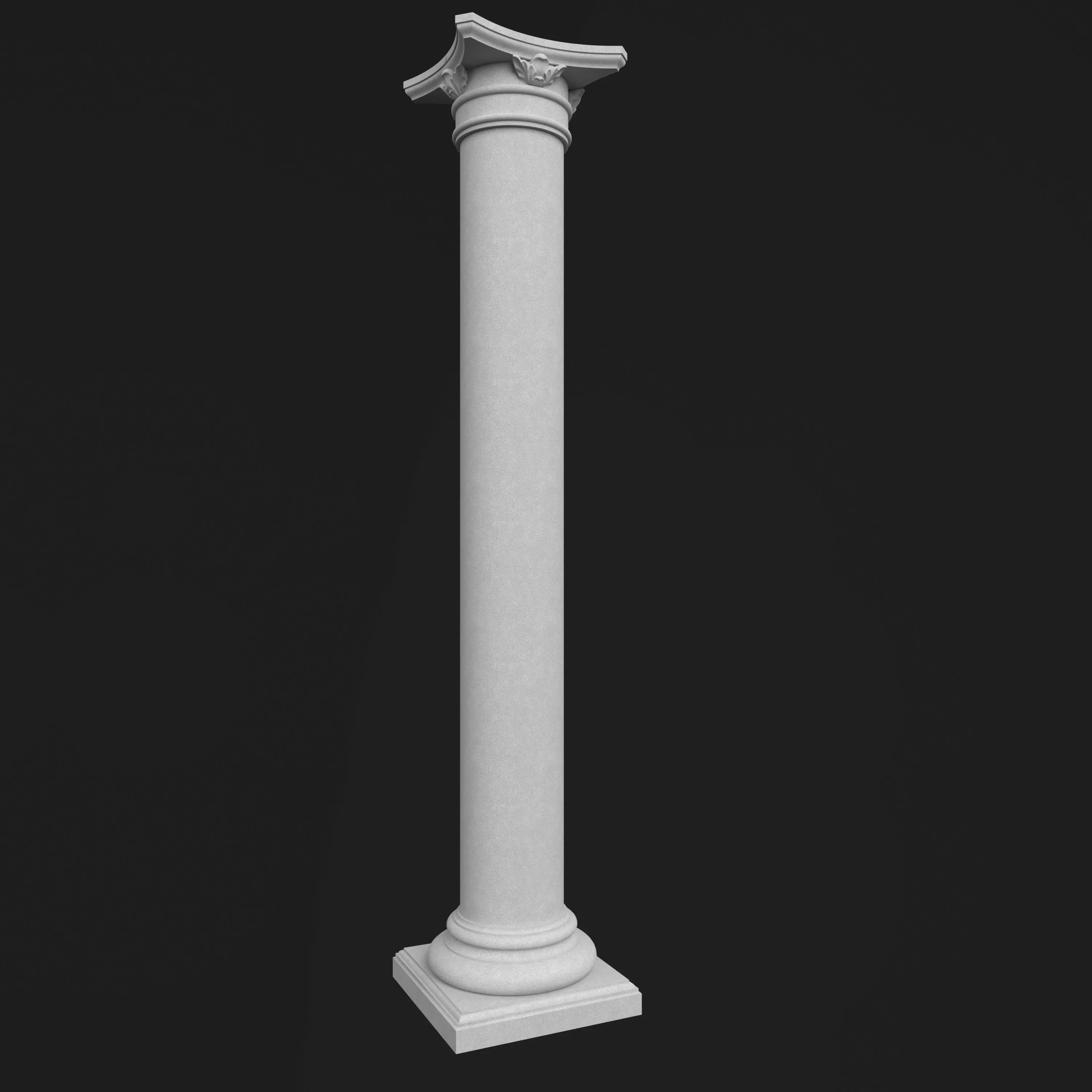 Column Decorative 25 3D model_0
