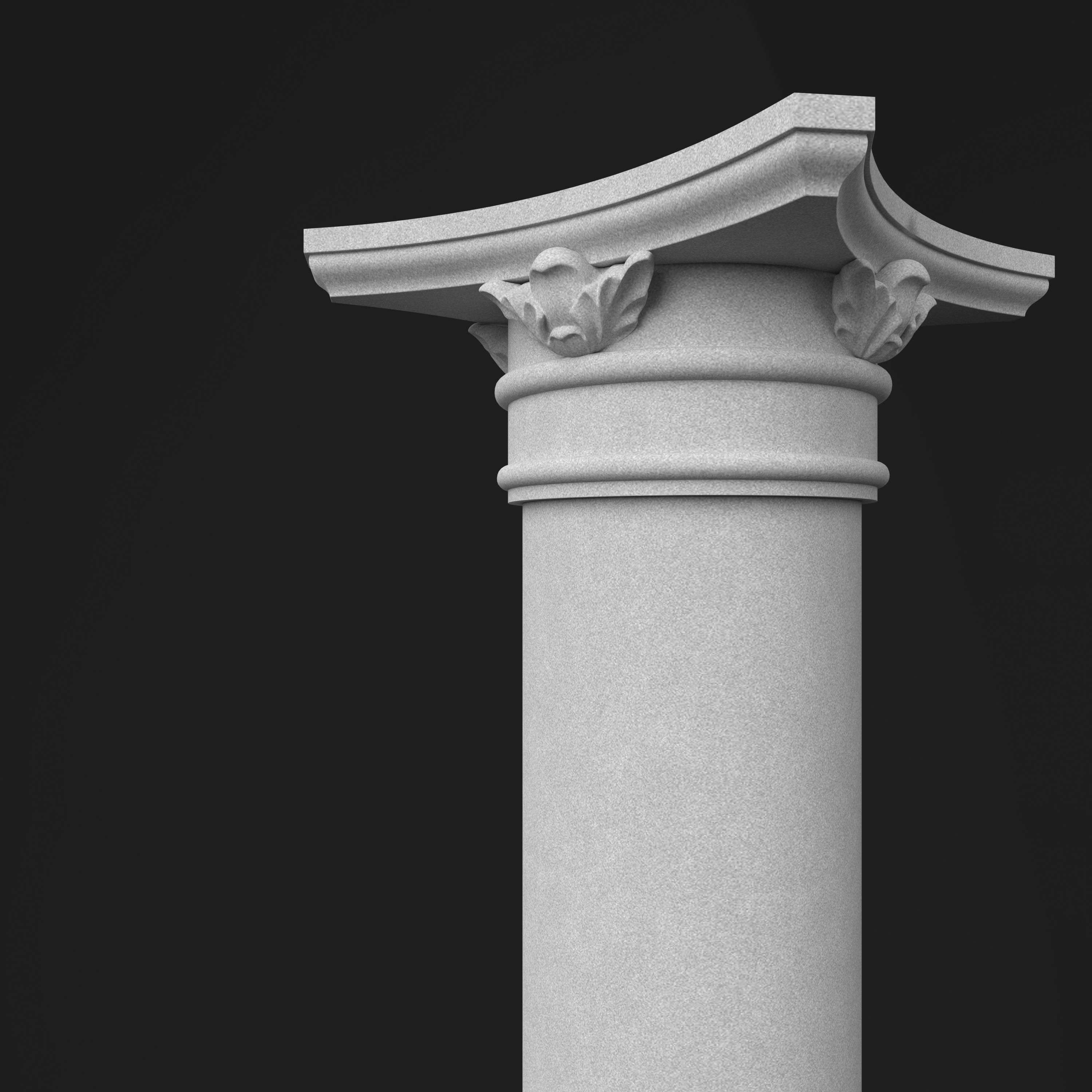 Column Decorative 25 3D model_10