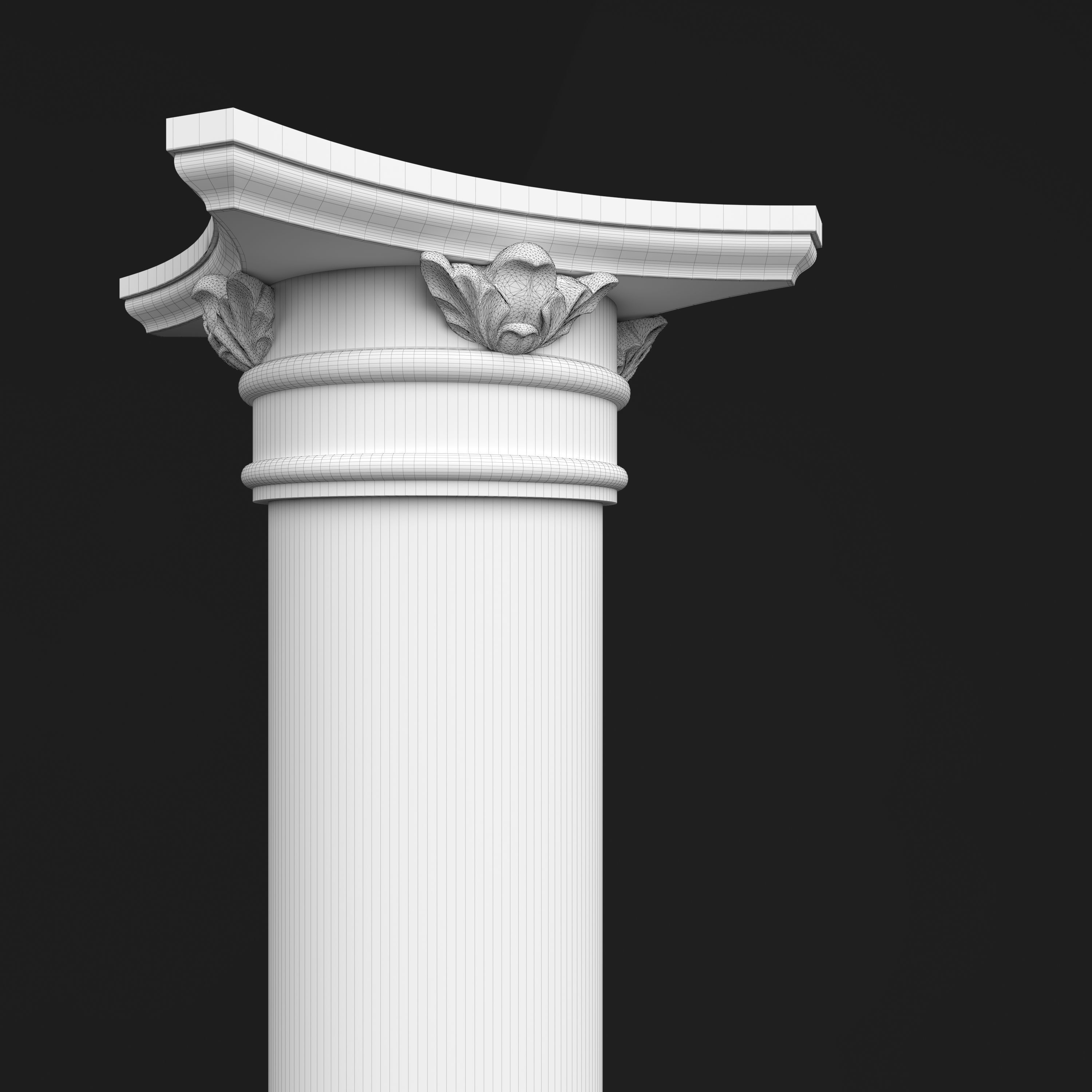 Column Decorative 25 3D model_3