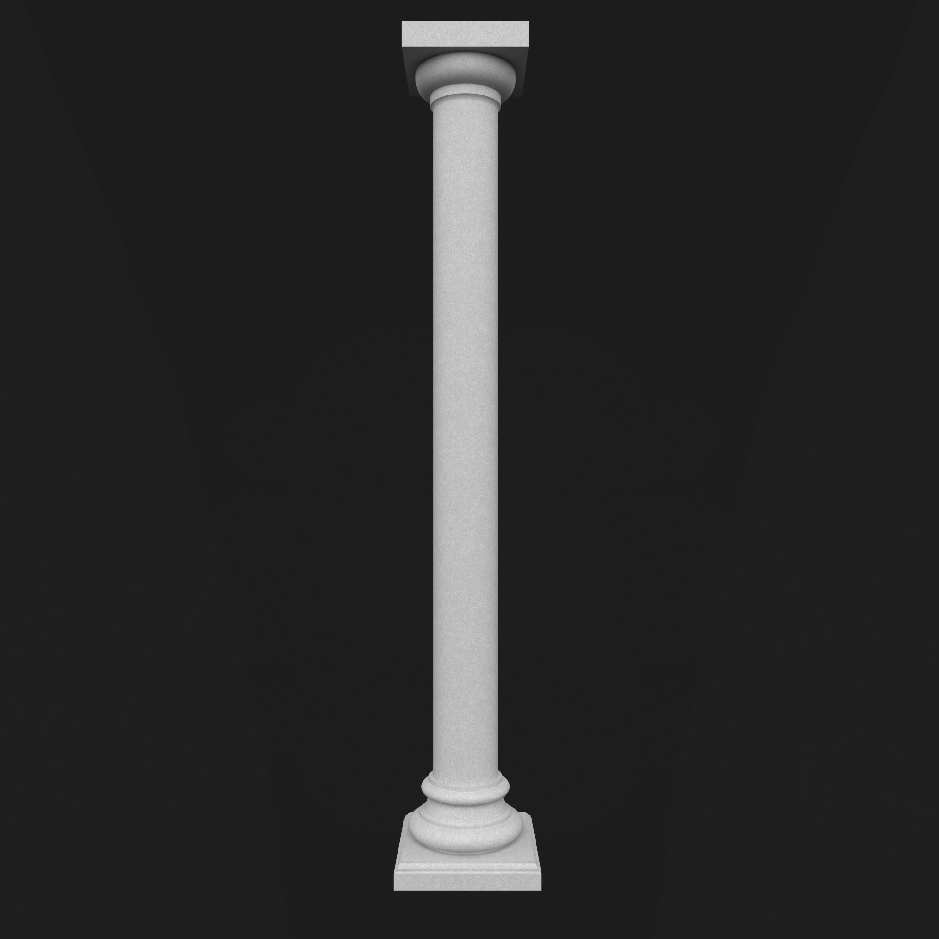 Column Decorative 26 3D model_4
