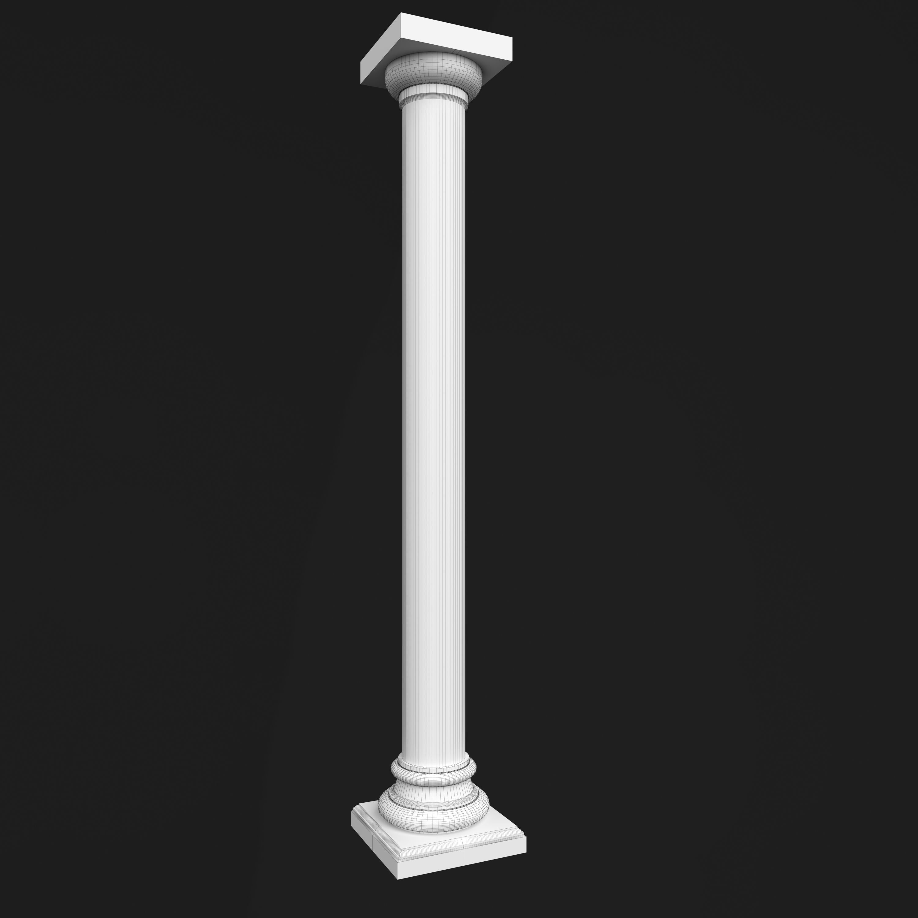 Column Decorative 26 3D model_1
