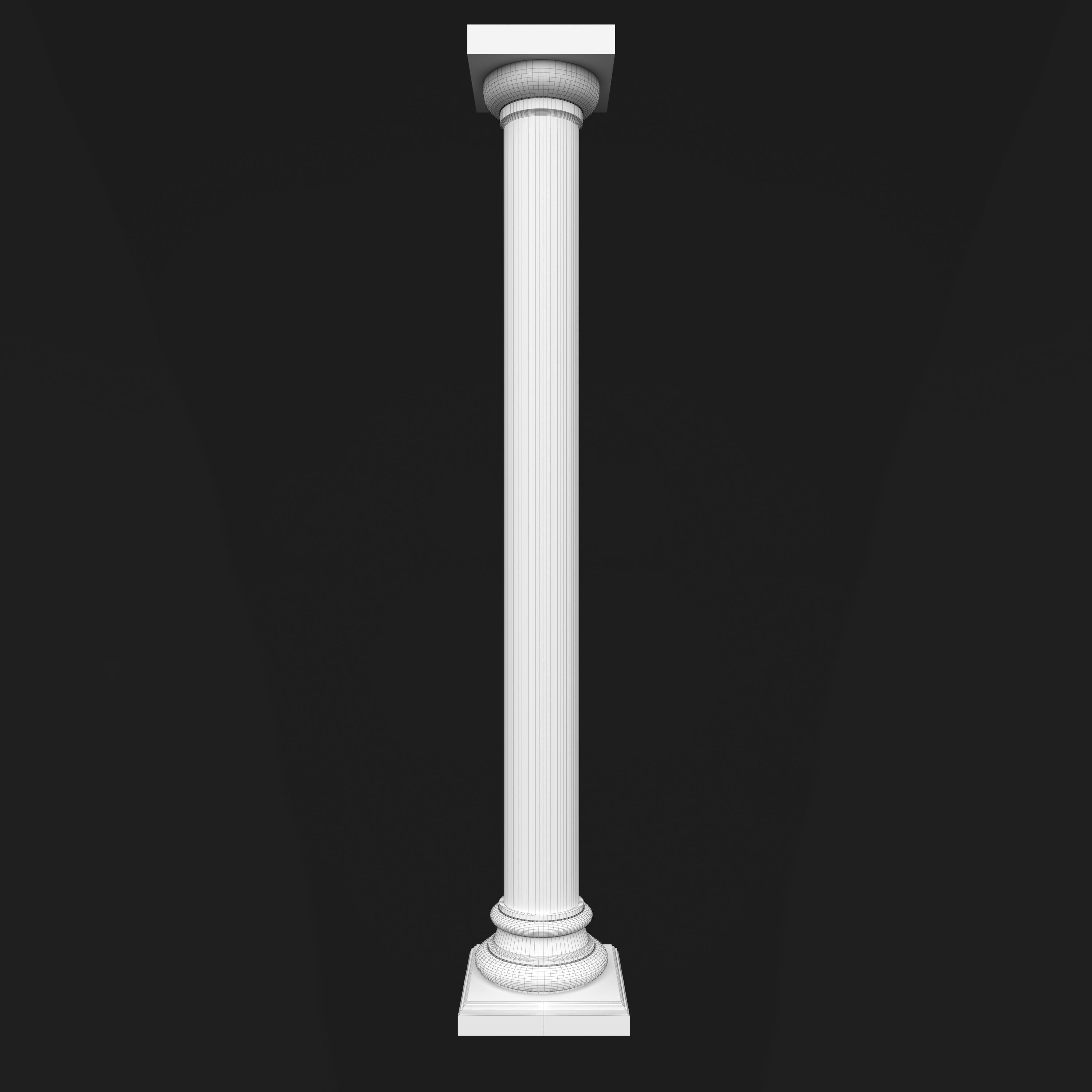 Column Decorative 26 3D model_5
