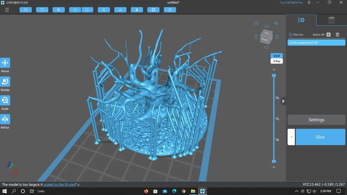Old Tree 3D print model_3