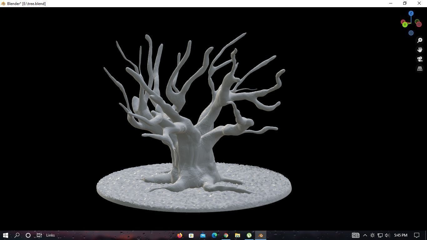 Old Tree 3D print model_9