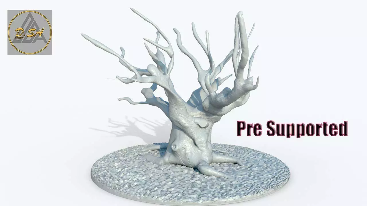 Old Tree 3D print model_0