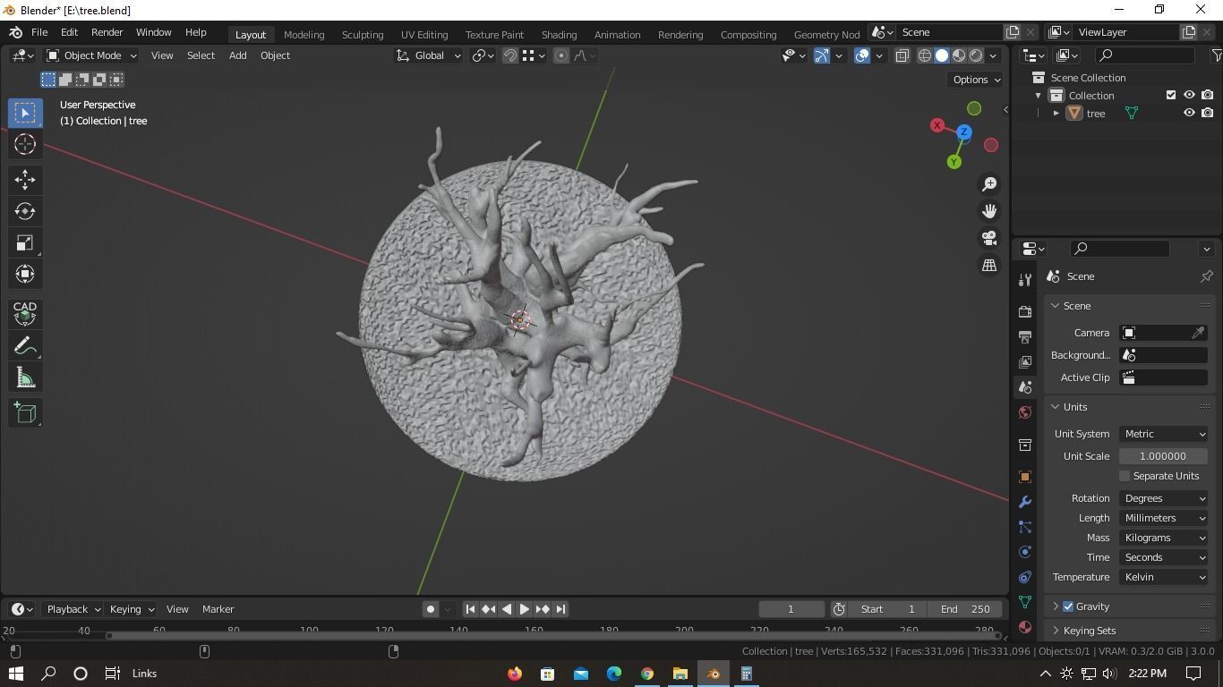 Old Tree 3D print model_13