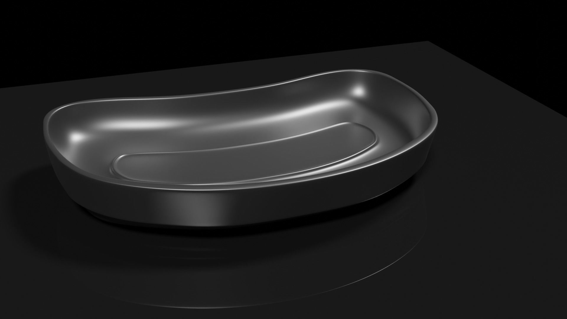 Kidney dish 3D model_20