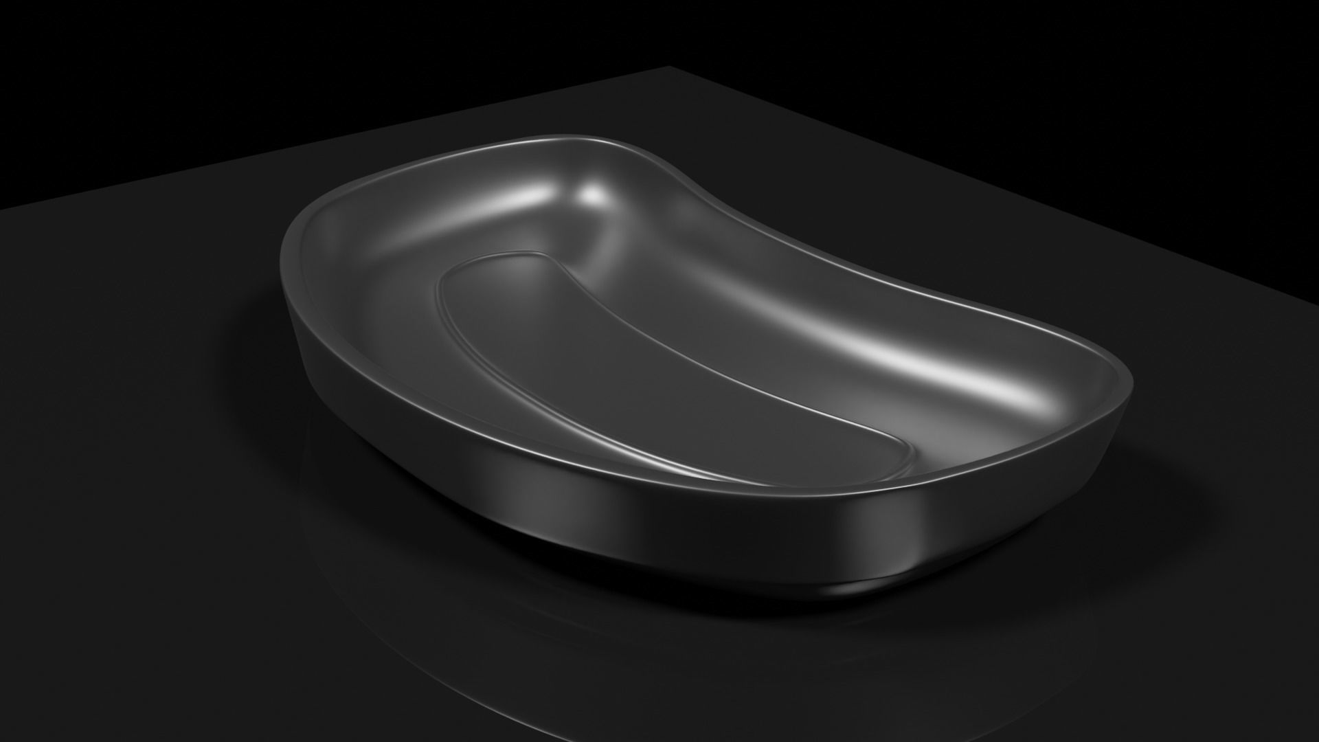 Kidney dish 3D model_2