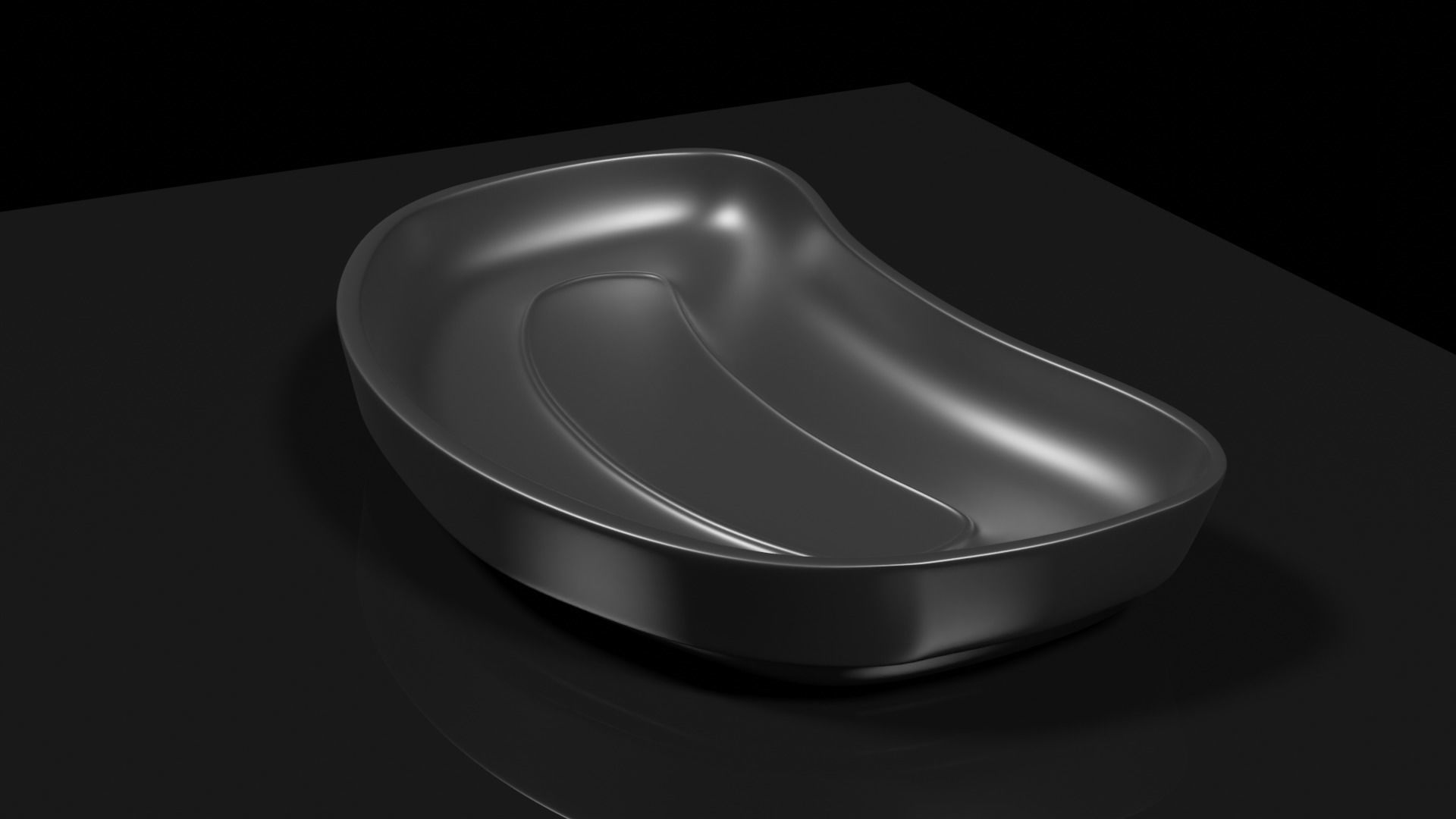 Kidney dish 3D model_3