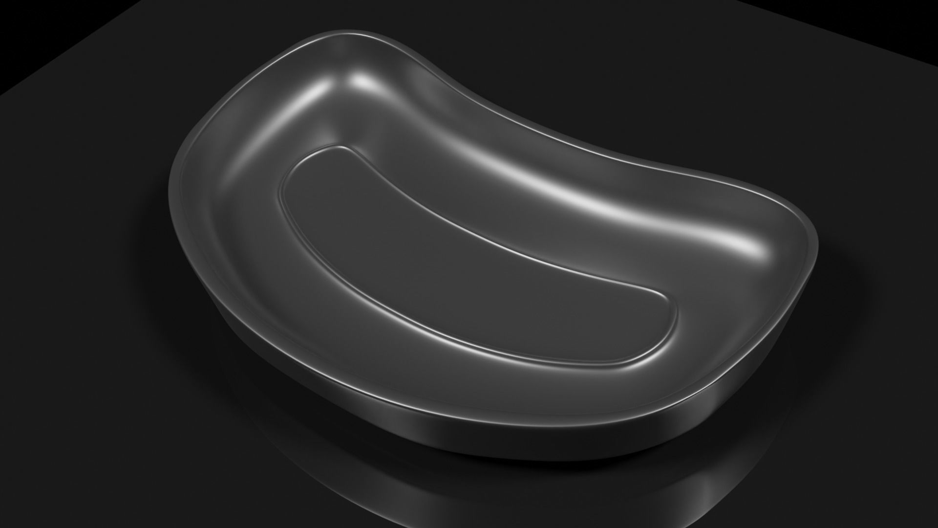 Kidney dish 3D model_26