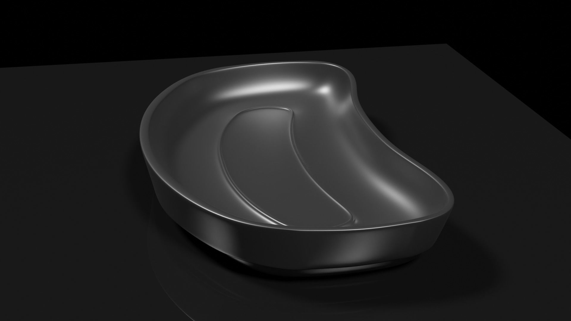 Kidney dish 3D model_4