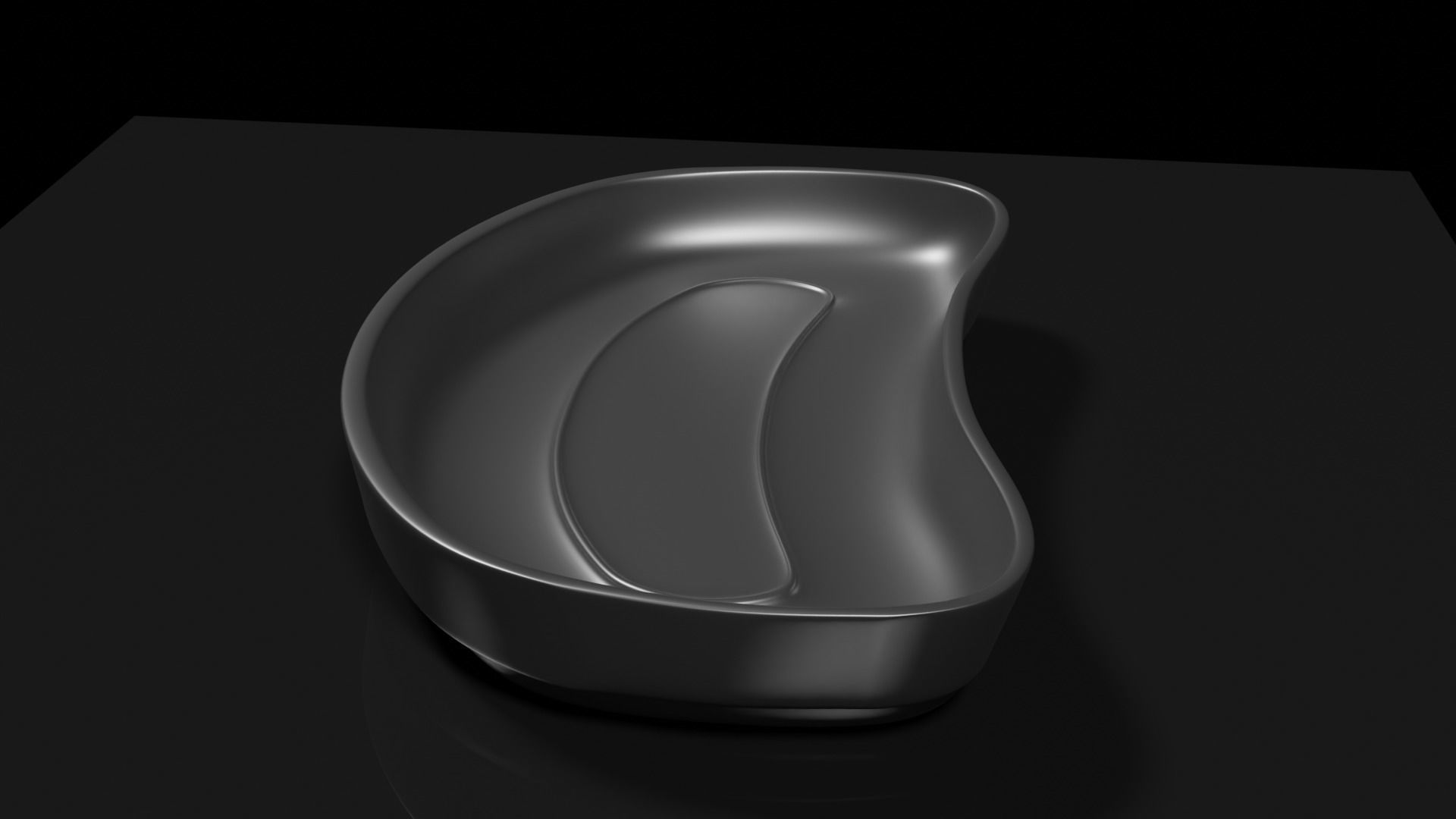 Kidney dish 3D model_5