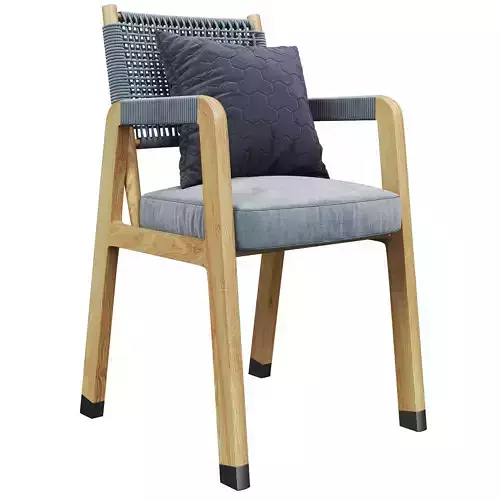 Flexform Ortigia armchair 3d model