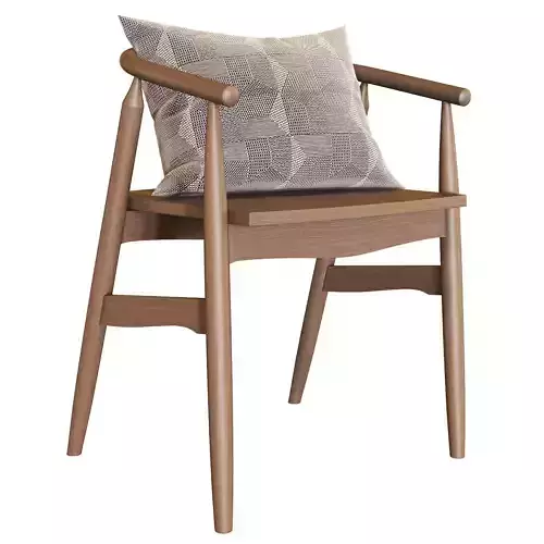 Joybird Rayne Dining Chair 2 options 3d model Low-poly 3D model