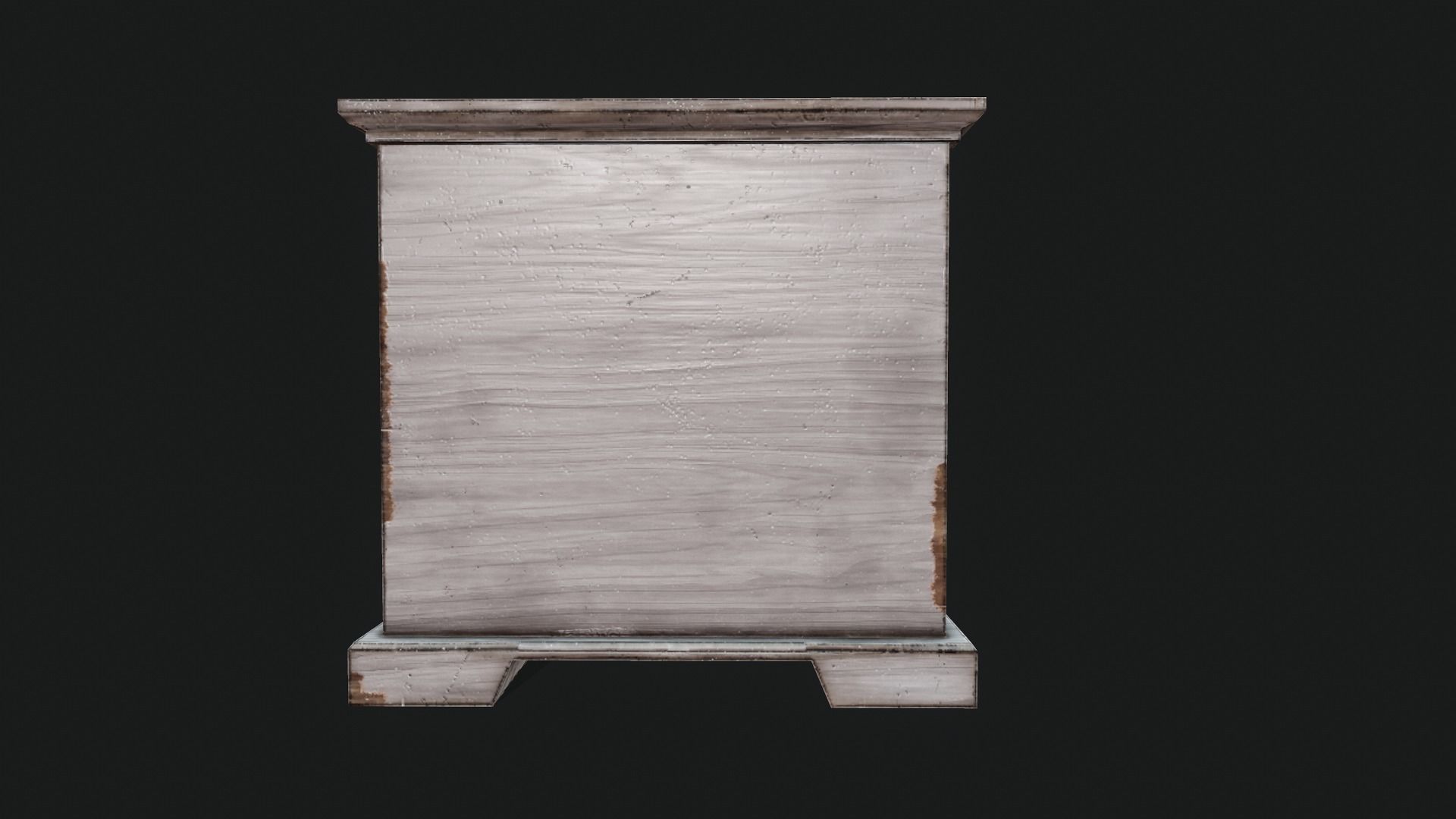 Nightstand Drawer - Tutorial Included Low-poly 3D model_6