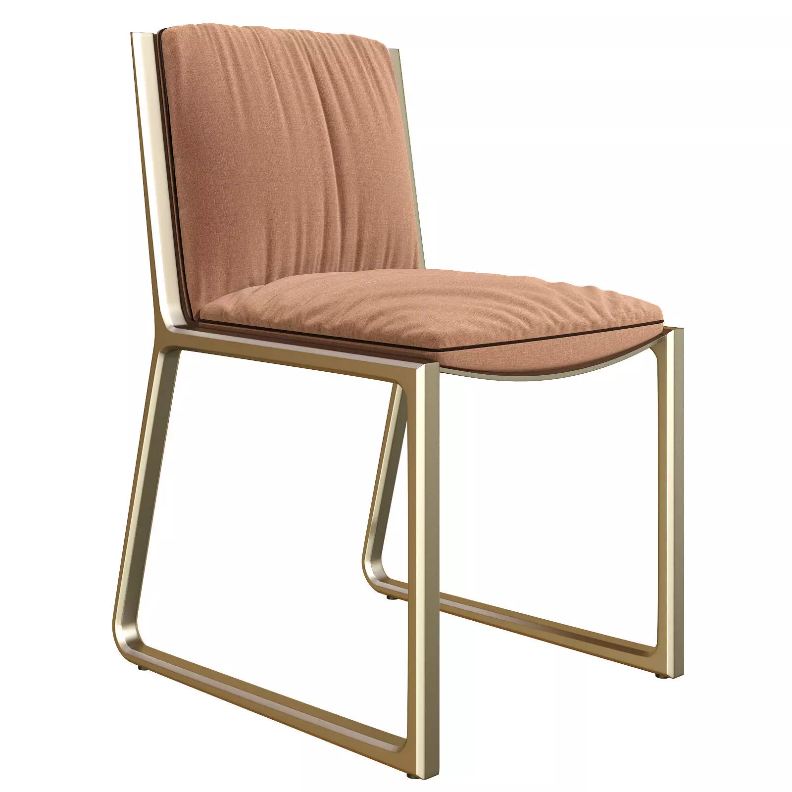 VIETRI SIDE CHAIR 3d model Low-poly 3D model_0