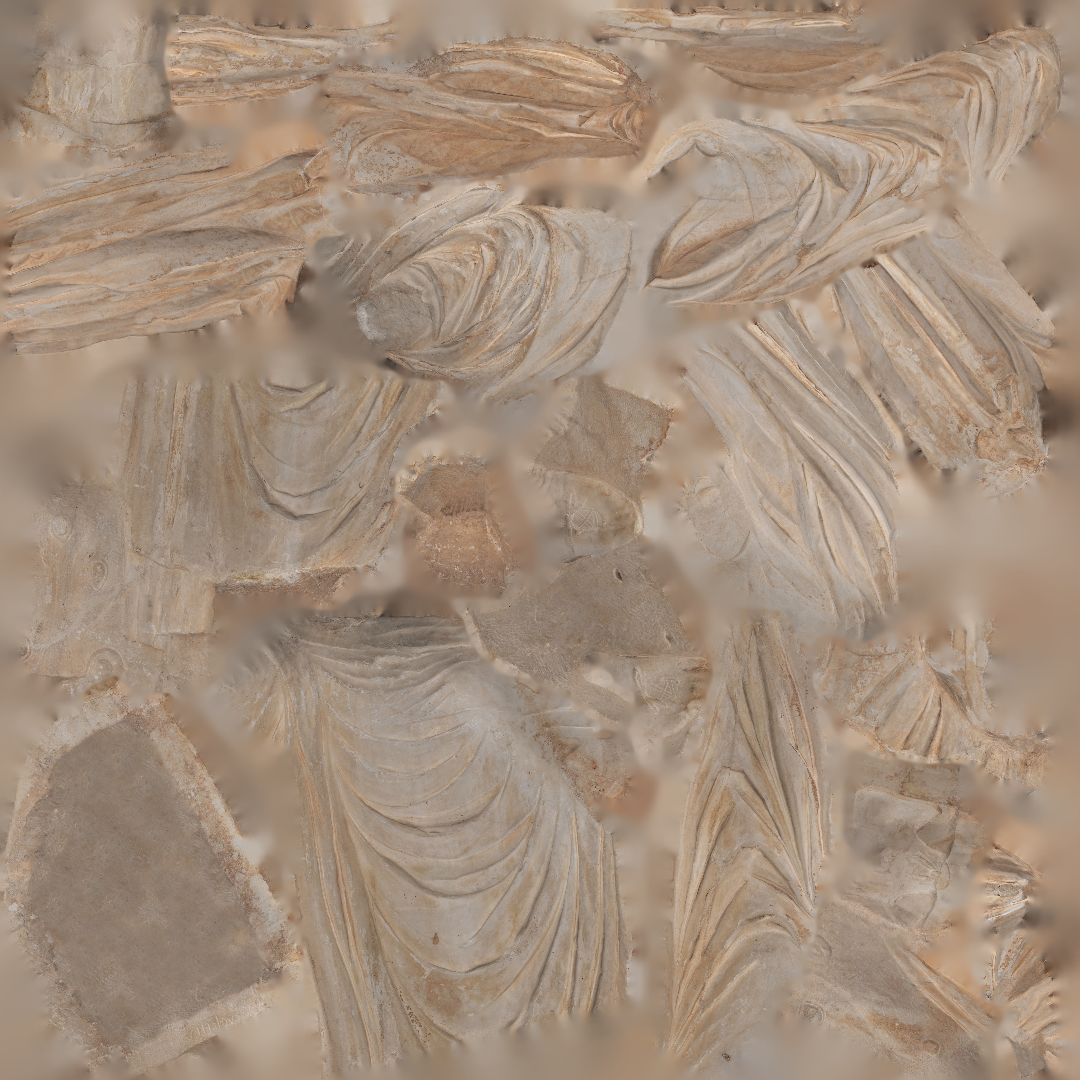 Statues in Canyon Cave 3D model_20