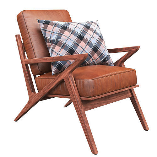 Joybird Soto Chair 3 options 3d model Low-poly 3D model 2