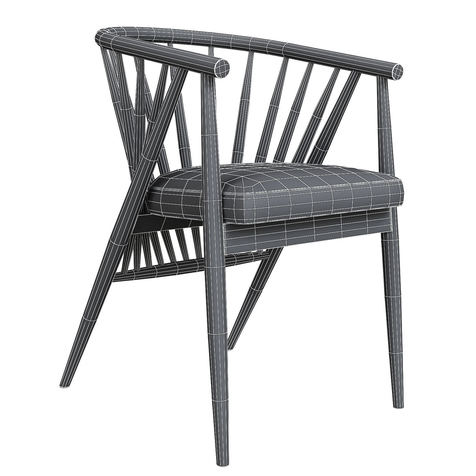 KARMSTOL Solfjadern Sonna 3d model Low-poly 3D model_3