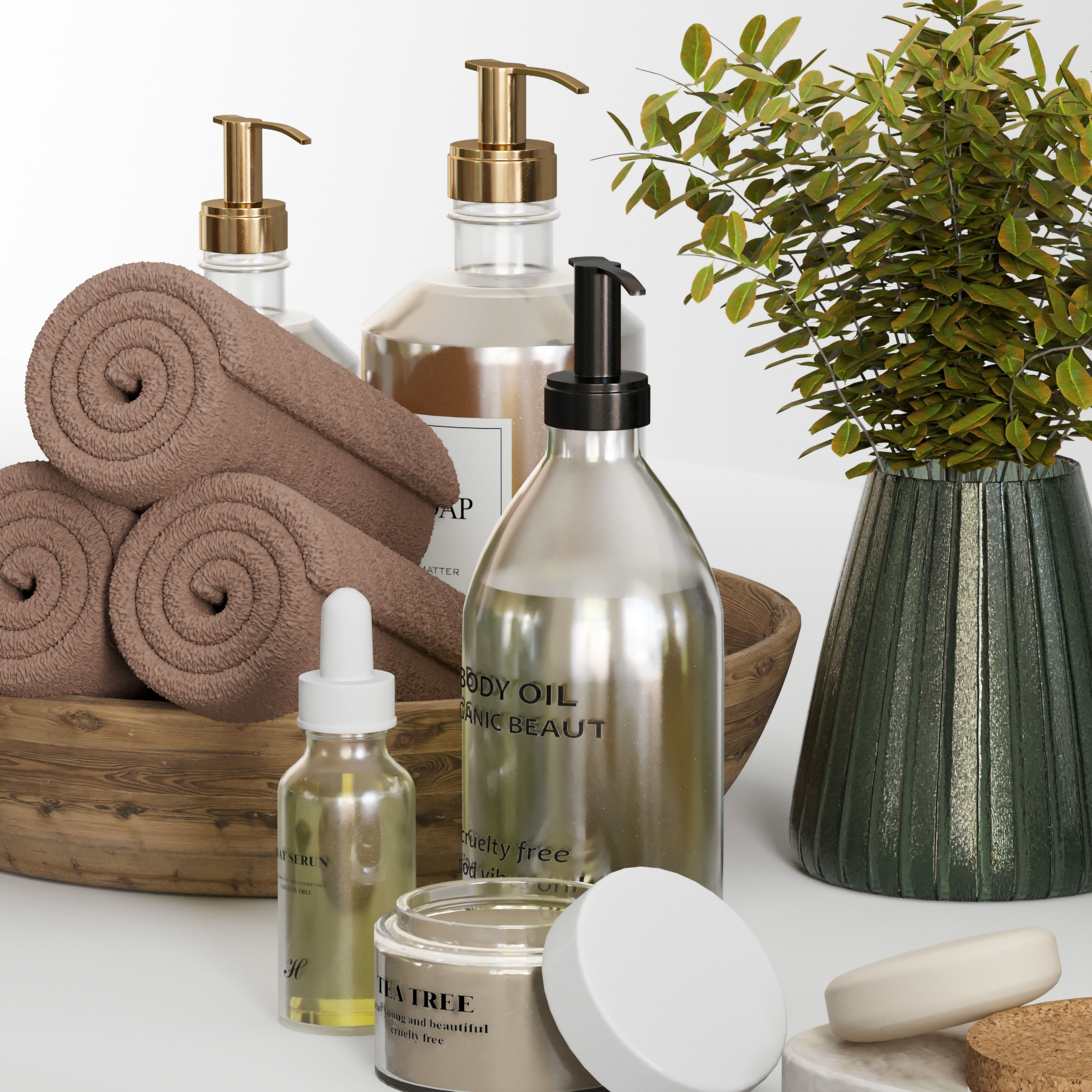 bathroom accessories 0004 3D model_5