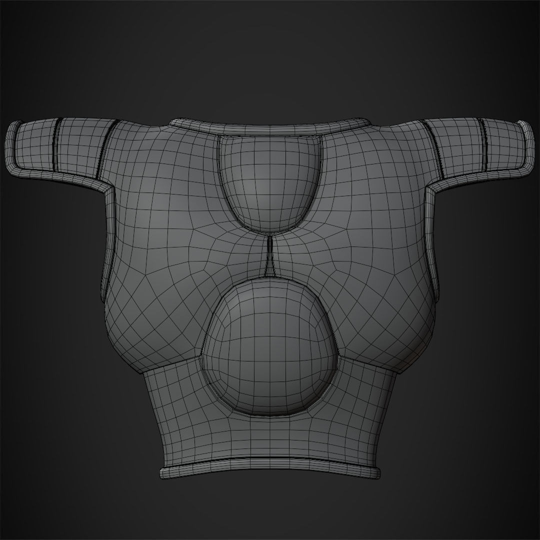 Broly Battle Armor for Cosplay 3D print model_16