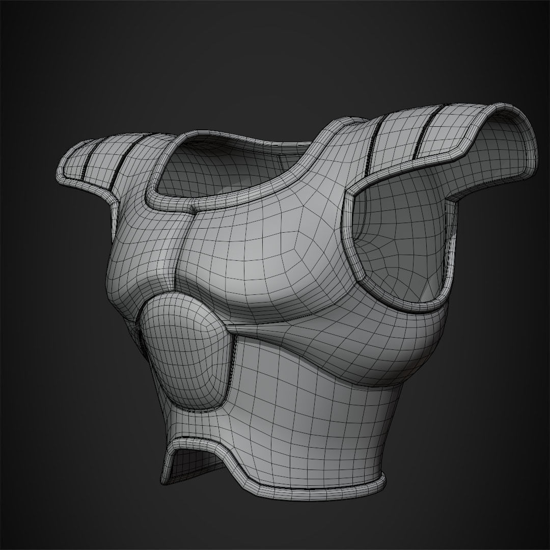 Broly Battle Armor for Cosplay 3D print model_10