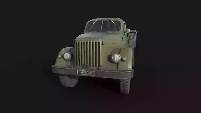 GAZ-51 old military truck