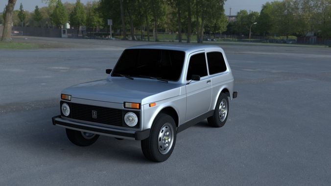 Lada Niva HDRI 3D model