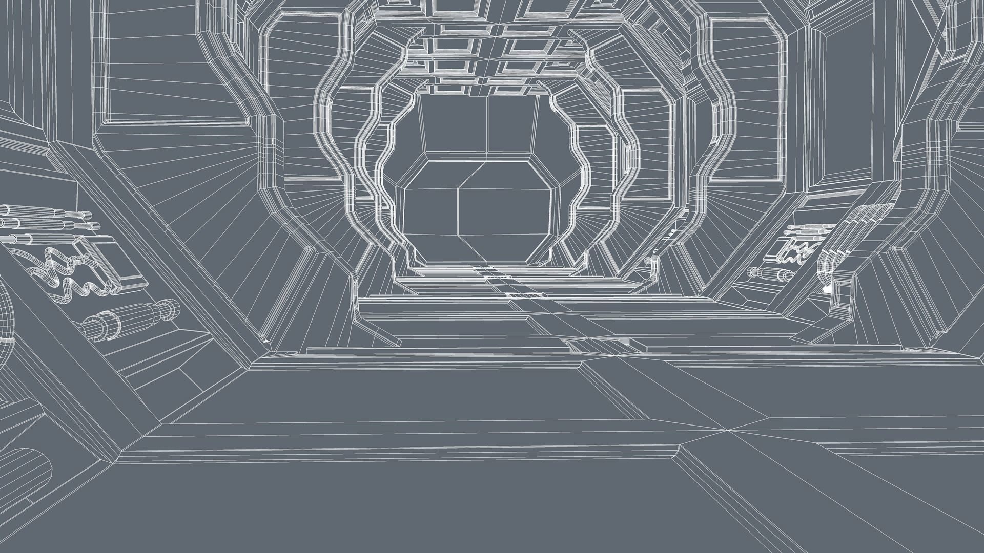 Sci Fi Interior 3D model_11