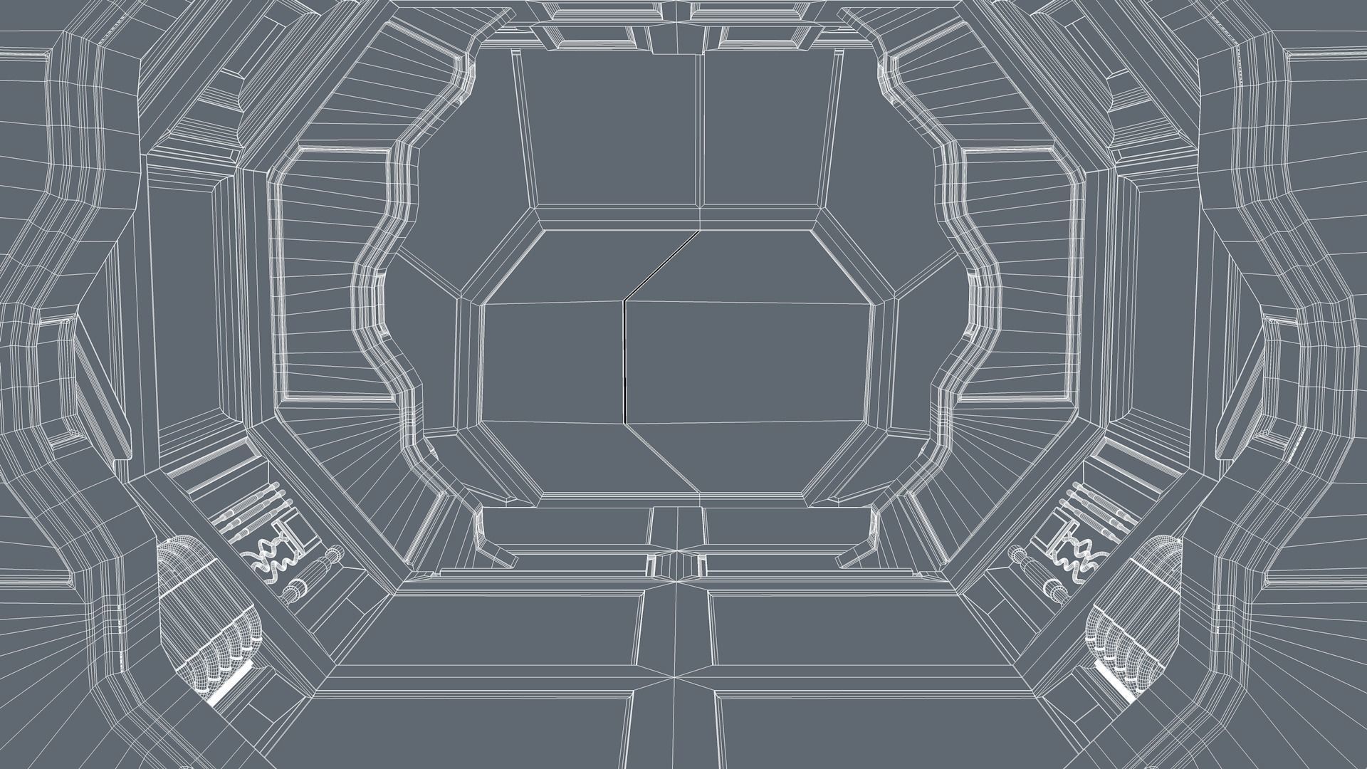 Sci Fi Interior 3D model_12